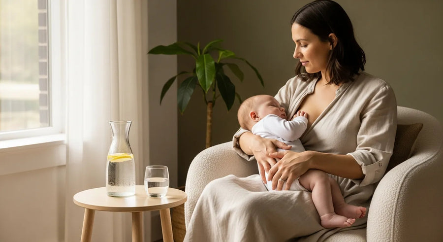 How Much Water to Drink When Breastfeeding