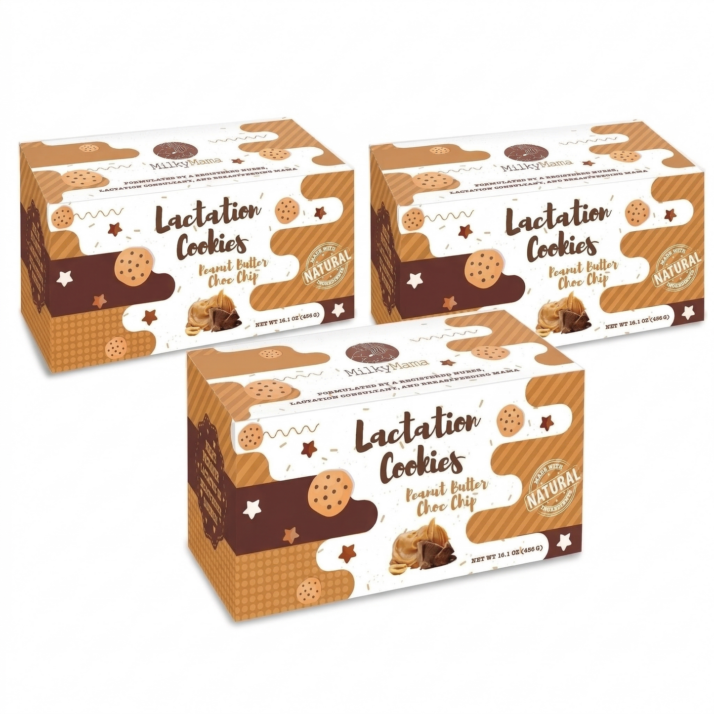 Peanut Butter Chocolate Chip Lactation Cookies