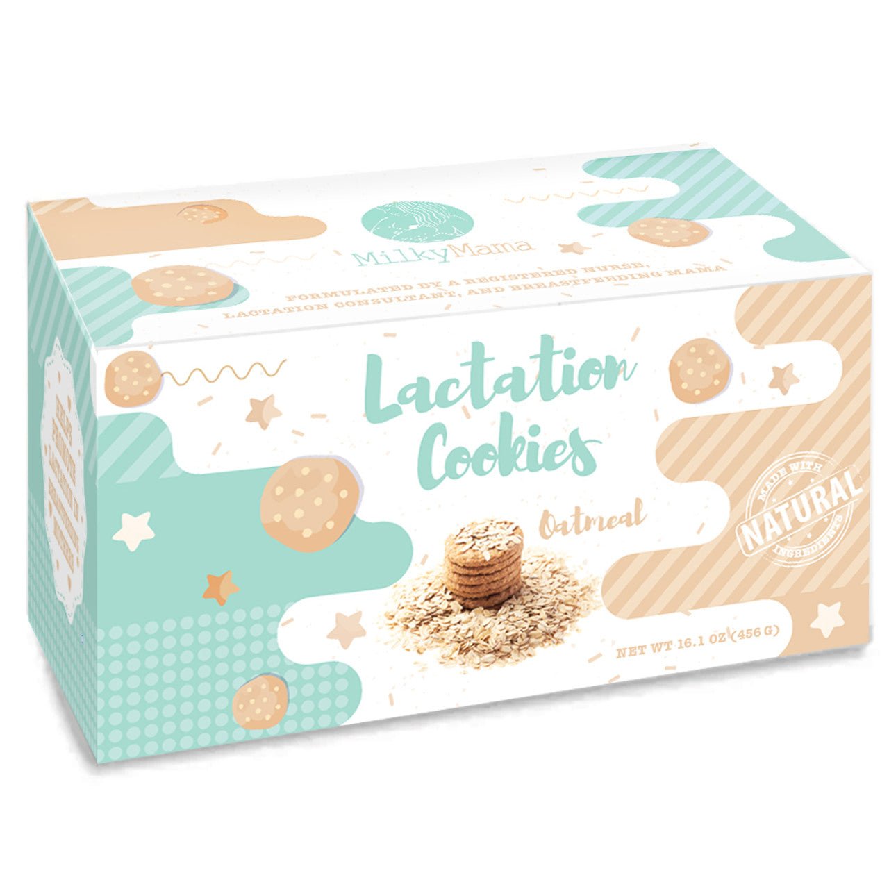 Oatmeal Lactation Cookies - Milky Mama