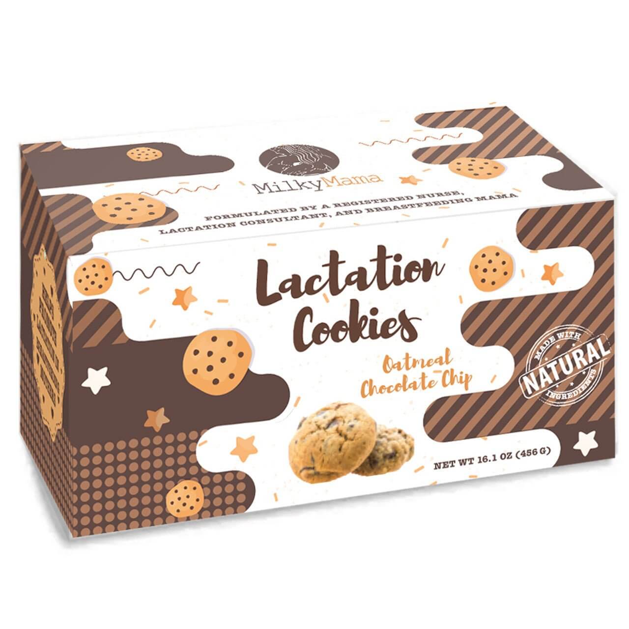 Oatmeal Chocolate Chip Lactation Cookies - Milky Mama