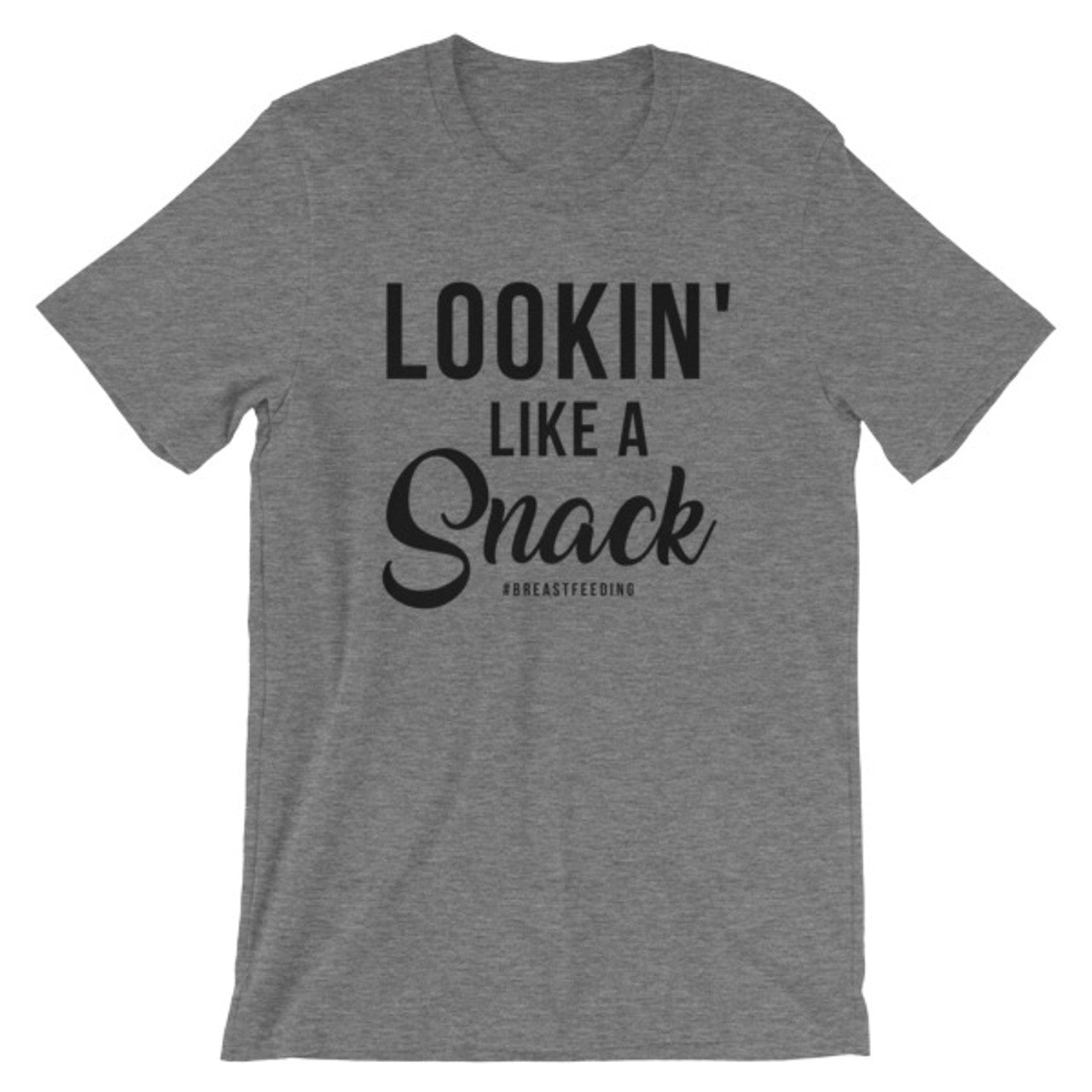 Lookin' Like A Snack Tee - Milky Mama
