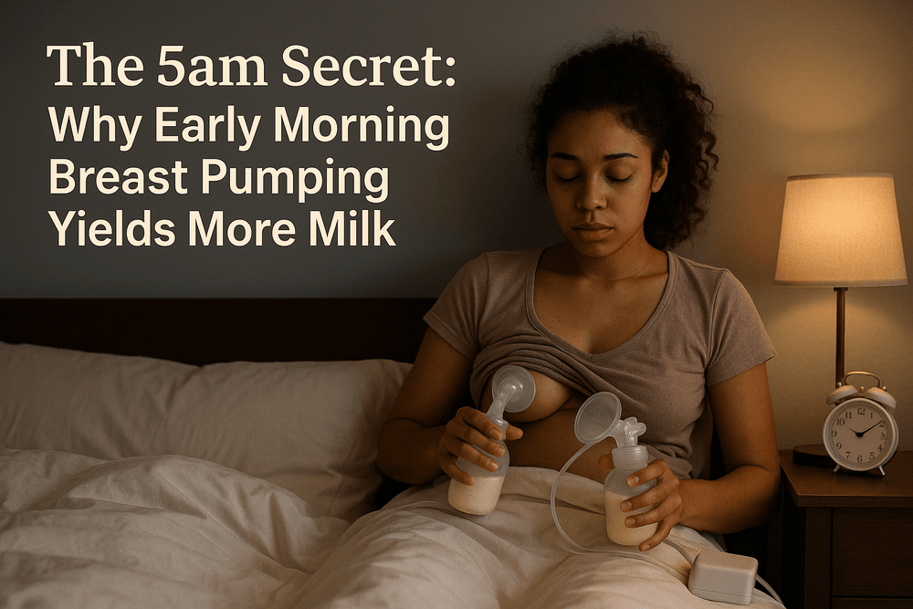 The 5am Secret: Why Early Morning Breast Pumping Yields More Milk - Milky Mama