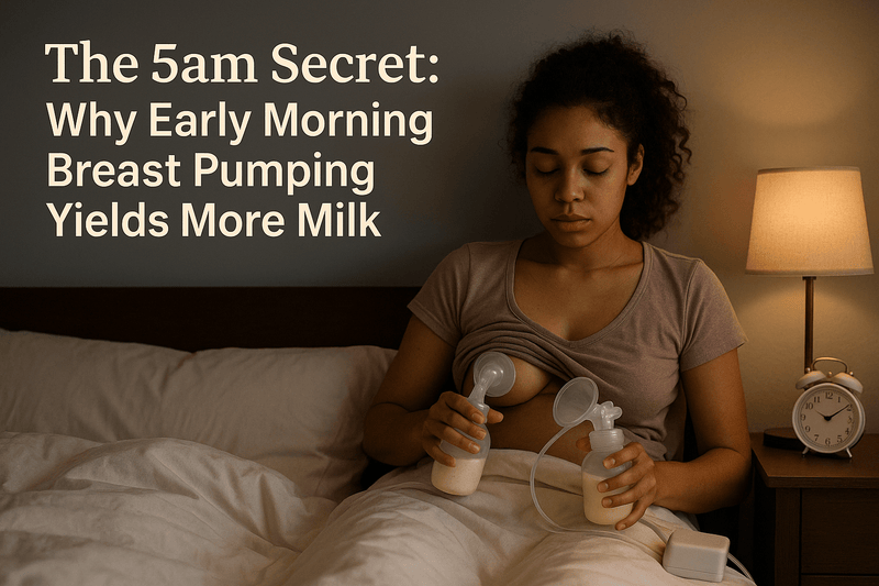 The 5am Secret: Why Early Morning Breast Pumping Yields More Milk - Milky Mama