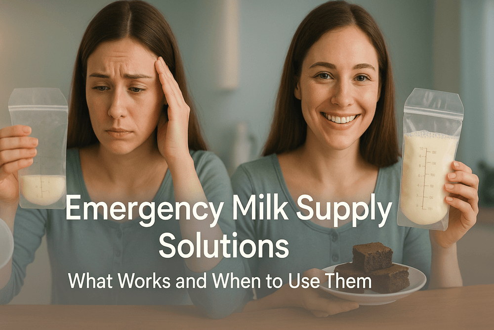 Emergency Milk Supply Solutions: What Works and When to Use Them - Milky Mama
