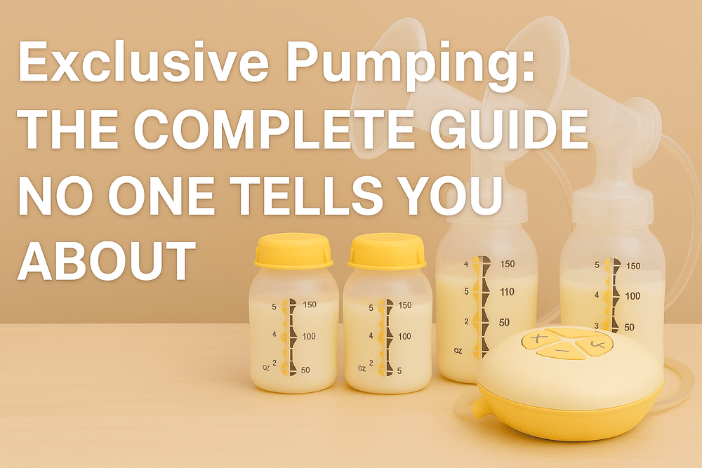 Exclusive Pumping: The Complete Guide No One Tells You About - Milky Mama