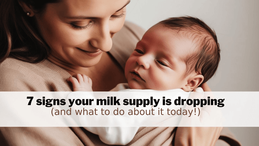 7 Signs Your Milk Supply is Dropping (And What to Do About It Today ...
