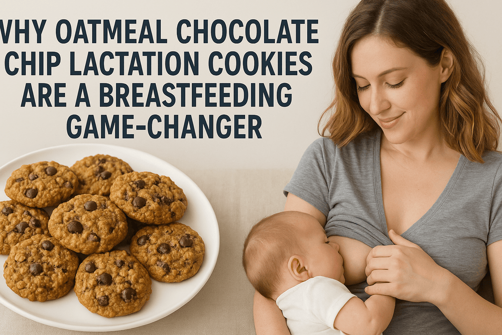 Why Oatmeal Chocolate Chip Lactation Cookies Are a Breastfeeding Game-Changer - Milky Mama