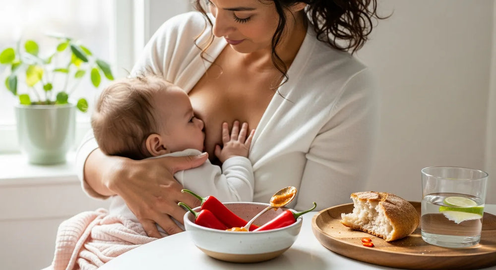 Eating Spicy Foods While Breastfeeding: What Happens to Your Baby?