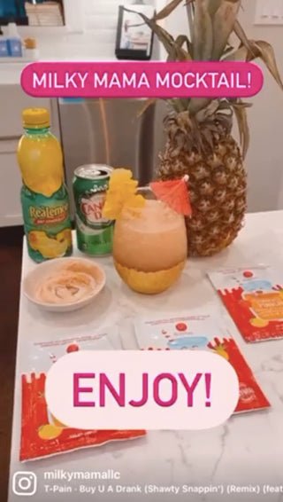 Milky Mama Mocktail - Milky Mama