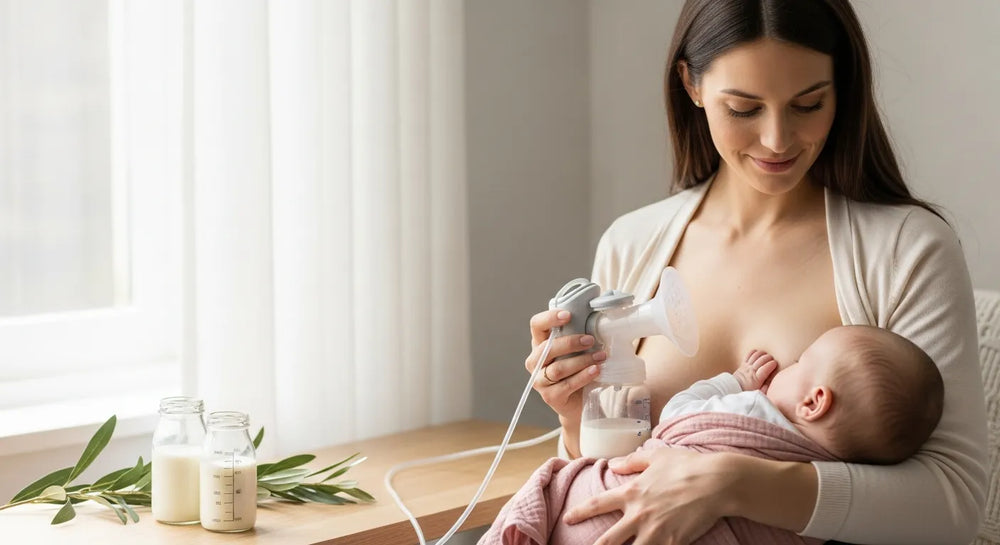 Pumping While Breastfeeding: Your Guide to Building a Stash