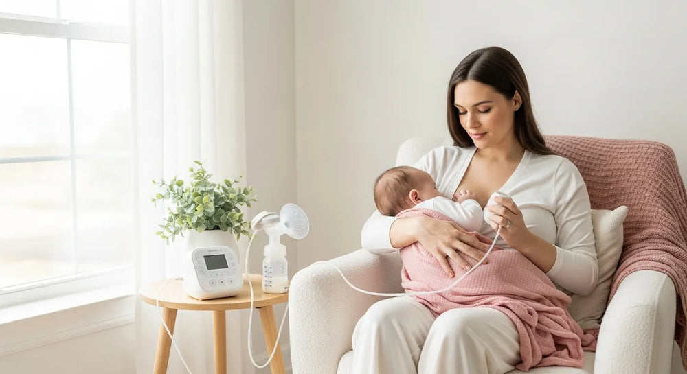 Pumping While Breastfeeding: Your Guide to Pumping Frequency & Flow