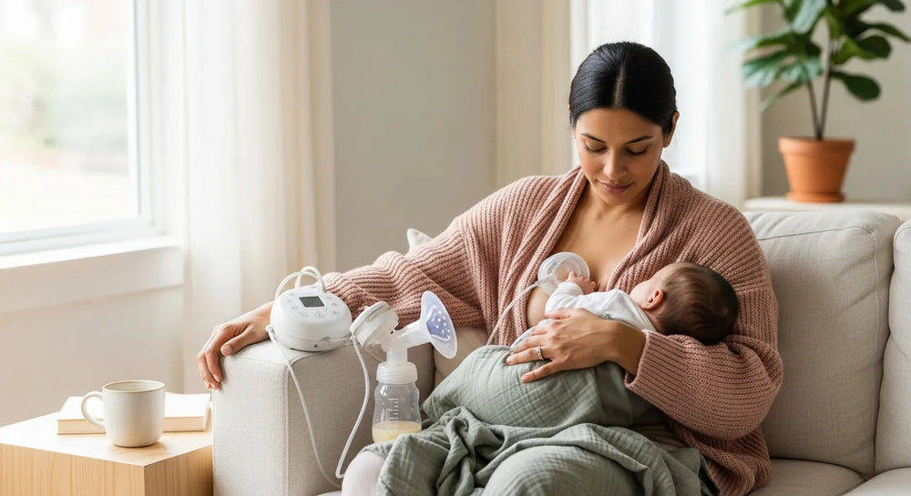 Pumping While Breastfeeding: Your Guide to Supply & Comfort