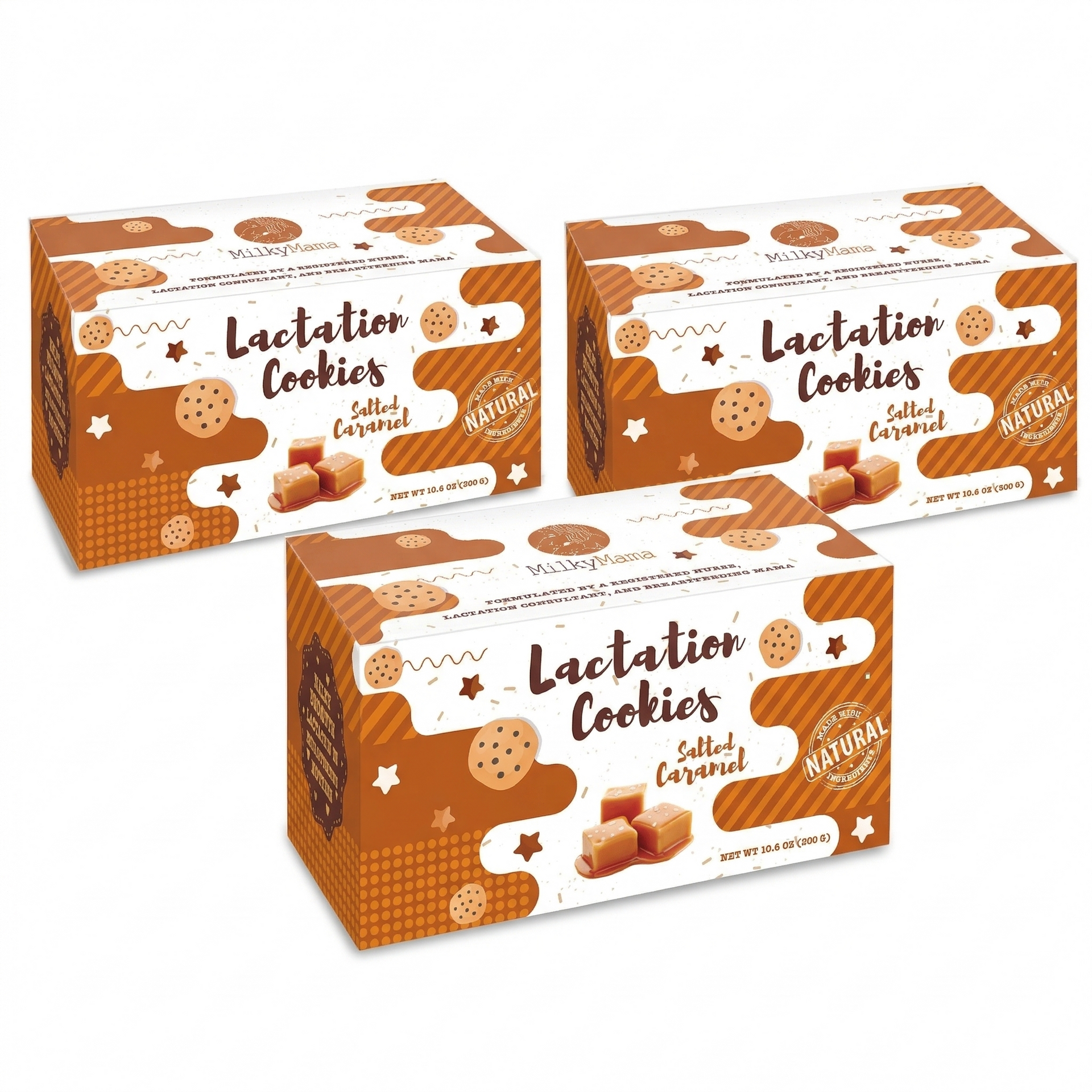 Salted Caramel Lactation Cookies | Lactation Treats – Milky Mama
