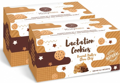 Peanut Butter Chocolate Chip Lactation Cookies