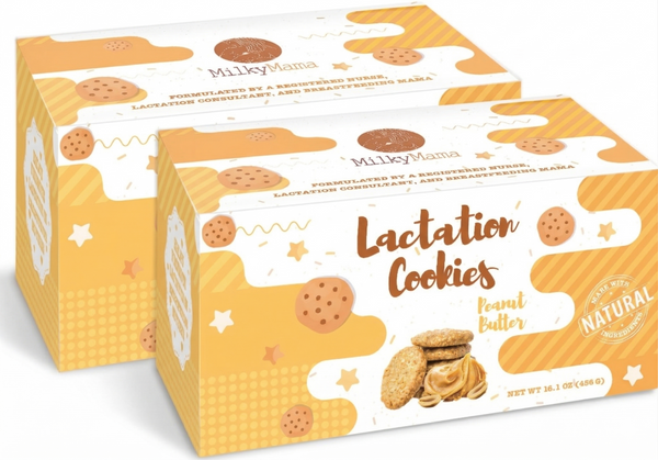 Peanut Butter Lactation Cookies – Milky Mama