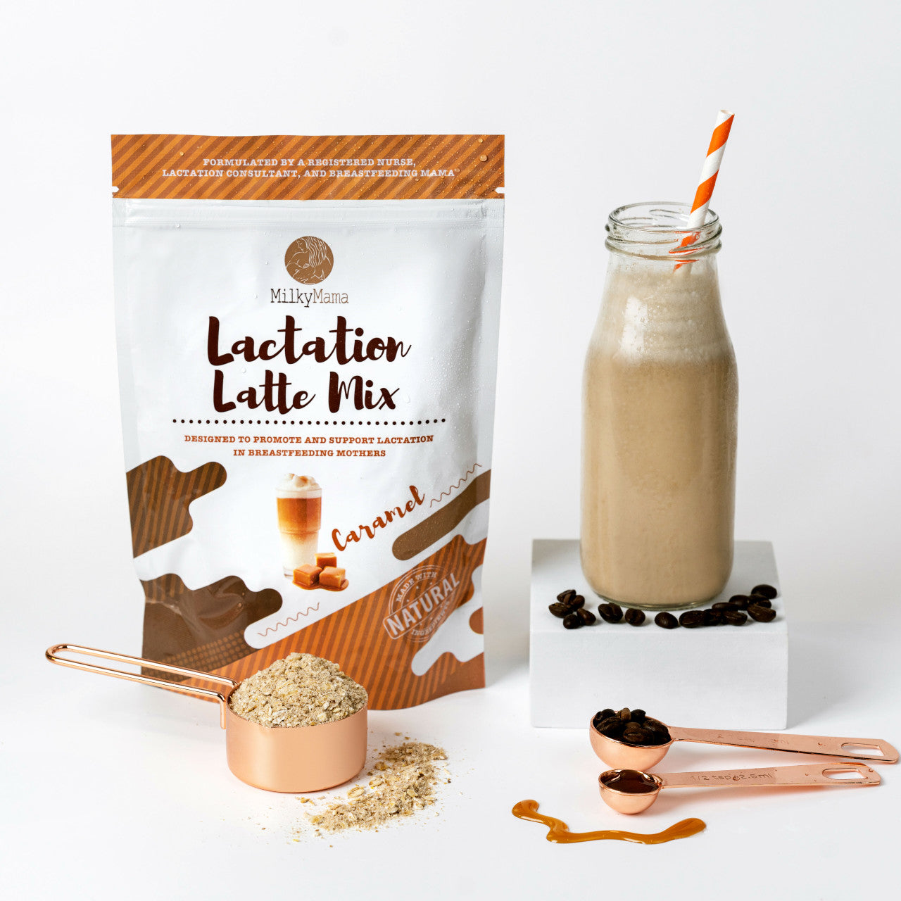 Caramel Lactation Latte Mix