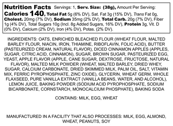 Fruit Sampler nutrition facts