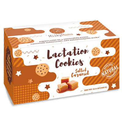 Salted Caramel Lactation Cookies - Milky Mama