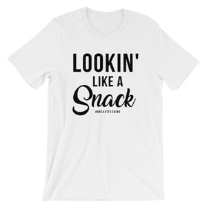 Lookin' Like A Snack Tee - Milky Mama